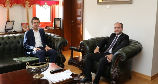 Başsavcı Karahan'dan  Rektör Uslu'ya ziyaret