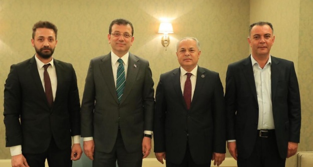 Kemerhisar belde başkanından İmamoğlu'na ziyaret