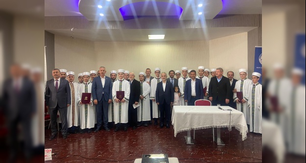 Bor'da hafızlık icazet merasimi yapıldı