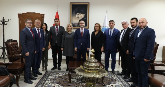 Niğde Kent Konseyinden Rektöre Ziyaret