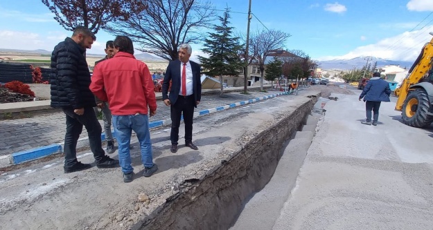 Altunhisar ilçesinde alt yapı sorunu çözülüyor