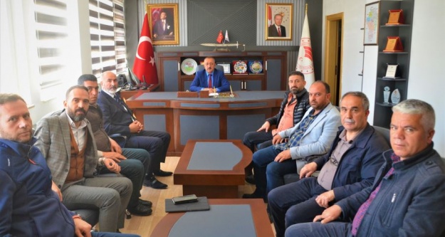 Birlik başkanından Tarım Müdürüne ziyaret