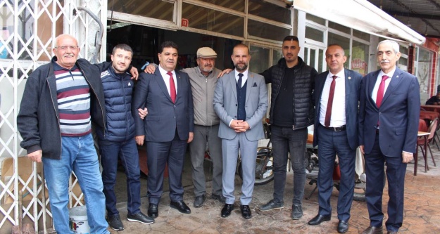 Bor'dan MHP'ye yoğun ilgi 
