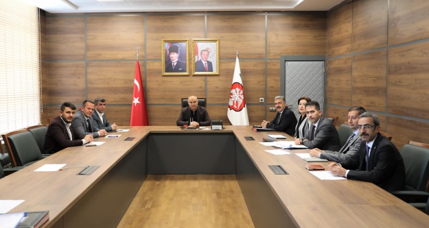 İl Encümen toplantısı yapıldı