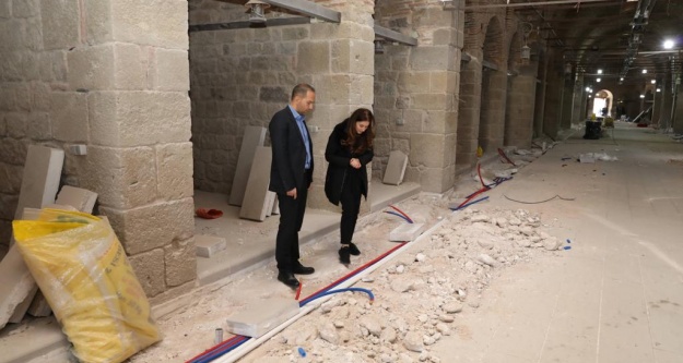Kent Müzesi İçin Bedesten'de Çalışmalar Devam Ediyor