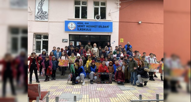 ‘Merkezim Her Yerde' projesi ilkokul öğrencileriyle buluştu