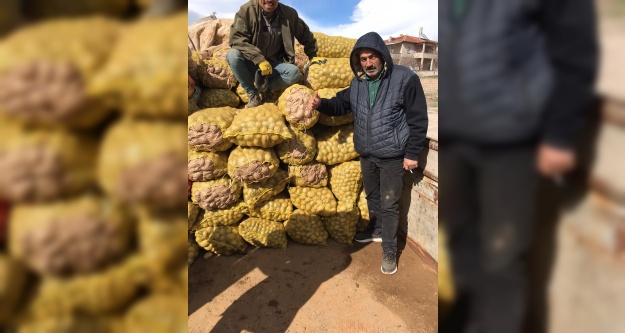 Yazlık patates ekimi başladı