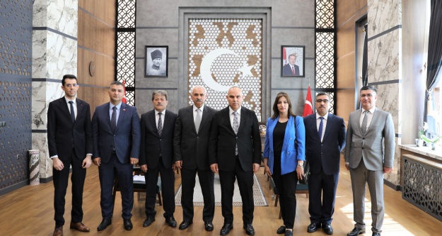 SGK İl müdürlüğünden Vali Koç'a Ziyaret