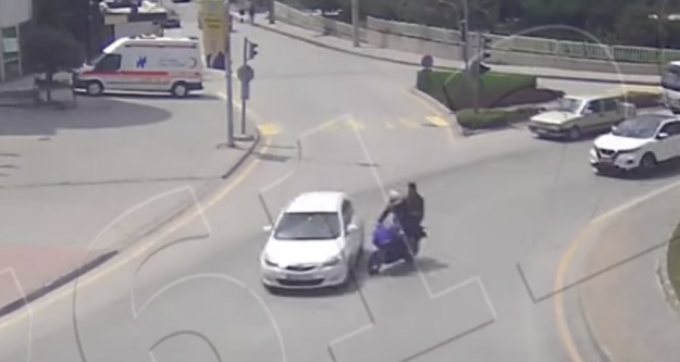 Trafik kazalarına mobese kameralarına yansıdı