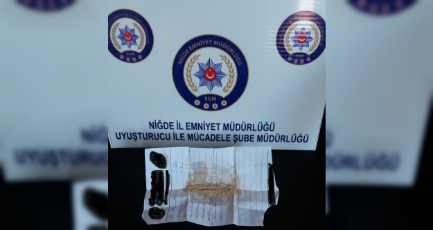 Niğde'de Uyuşturucu Operasyonu