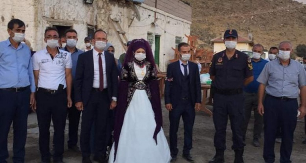 Kaymakam Akpınar Koronavirüs nedeniyle Düğünleri Denetledi