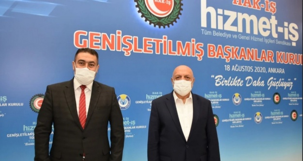 Yenel, Genişletilmiş Başkanlar Kuruluna katıldı