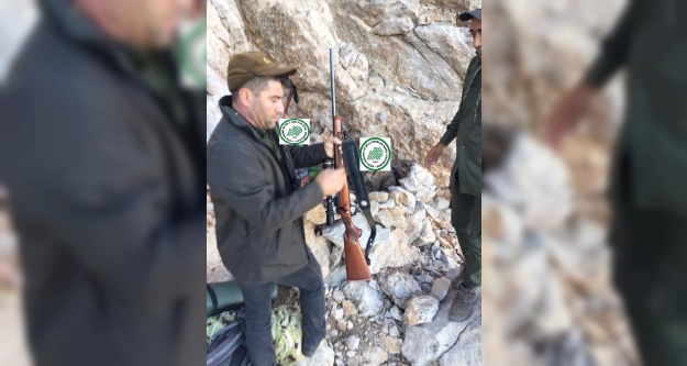 Kaçak yaban keçisi avlayan 2 kişiye para cezası kesildi