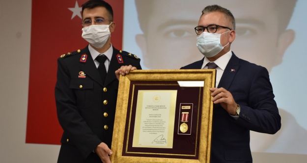 Niğde'de Devlet Övünç Madalyası ve Beratı Tevcih Töreni Düzenlendi