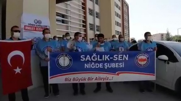 Sağlıkçılar Alın Terlerinin Hakkını İstiyorlar