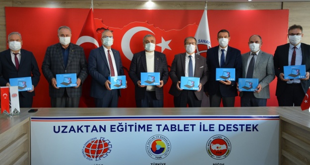 NİTSO İLE NTB'den uzaktan eğitime tablet desteği