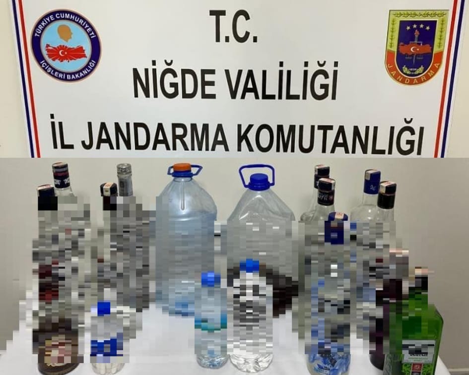 Jandarmadan restoranlara sahte içki operasyonu