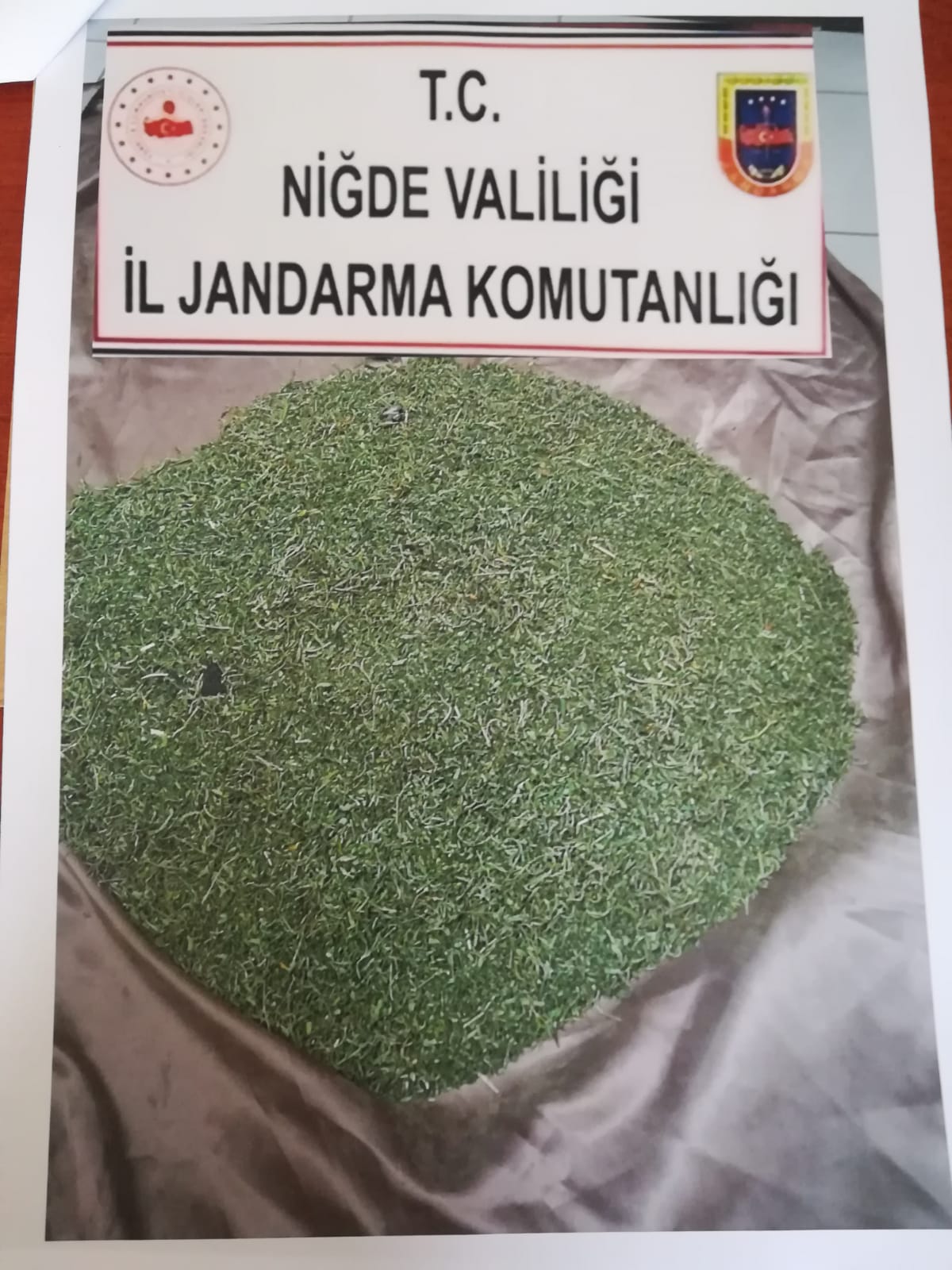 Niğde'de 4 kilo esrar ele geçirildi