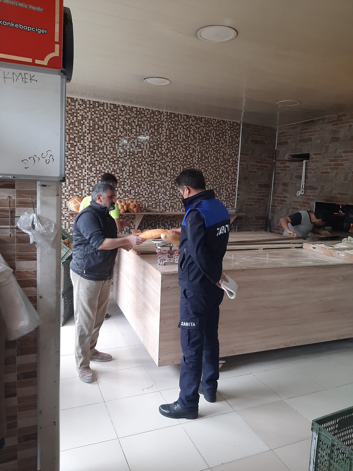 Zabıta Ekiplerinden Fırınlara Denetim