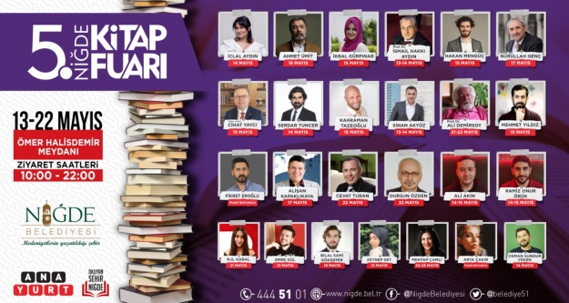 5. Niğde Kitap Fuarı yeniden açılıyor