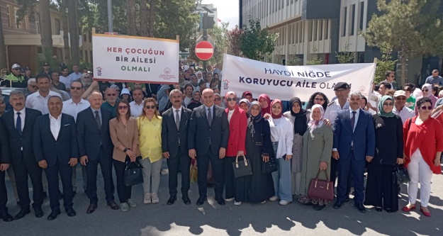 Koruyucu Aile Farkındalık Yürüyüşü Gerçekleştirildi