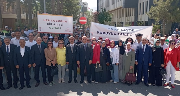 Koruyucu Aile Farkındalık Yürüyüşü Gerçekleştirildi