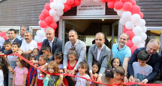 Niğde Belediyesi'nden Çocuklar İçin Kütüphane