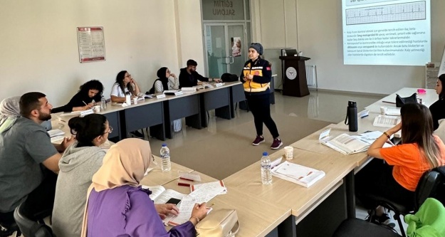 112 Personeline Temel Modül Eğitimi verildi