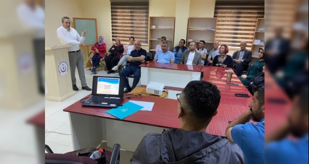 Bor ilçe Sağlık Müdürlüğü personeli eğitimden geçti