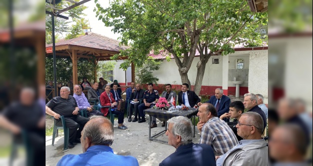 Kaymakam Çam'ın Köy ziyaretleri sürüyor