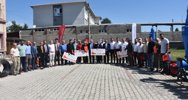 1153 üreticiye 124 milyon lira hibe