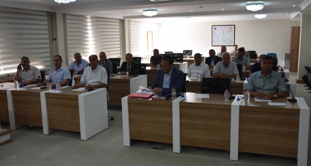 İl Genel Meclis Gündemi komisyonlara sevk edildi
