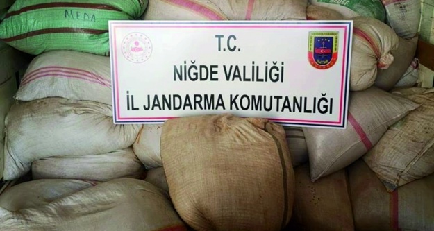 Jandarma'dan kaçak tütün operasyonu