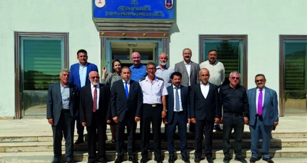 Konfederasyon Niğde Protokolünü ziyaret etti