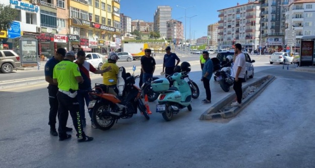 Niğde'de motosikletlere sıkı denetim!