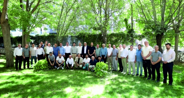 Protokol toplantıda buluştu