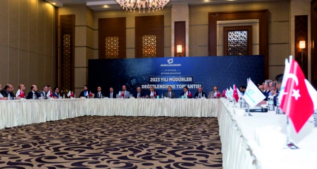 BİK Müdürler Değerlendirme toplantısı gerçekleştirildi
