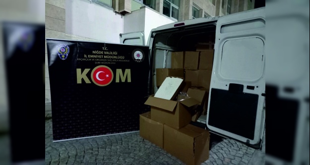 Kaçak makaron operasyonu!