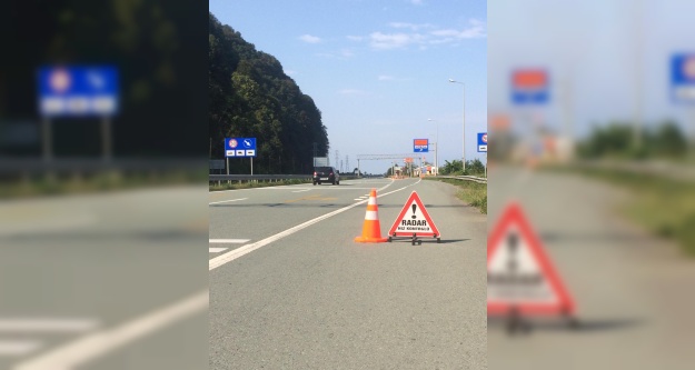 81 ilde radarla hız denetimi yapıldı