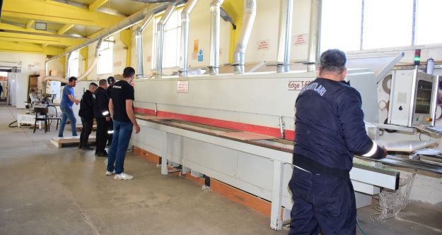 Açık Ceza İnfaz Kurumunda hükümlüler, meslek öğreniyor