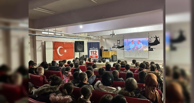 Öğrencilere 112 bilinci aşılanıyor