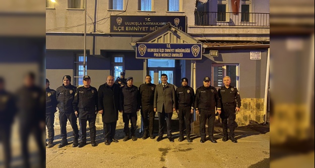 Kaymakam Çam'dan yılbaşı denetimi 
