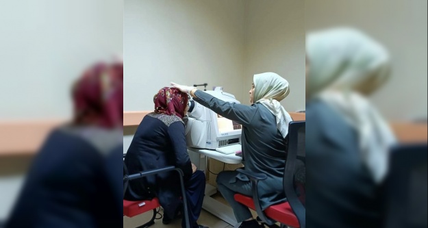 Optik Koherans Tomografi cihazıyla 4 ayda 771 adet çekim yapıldı