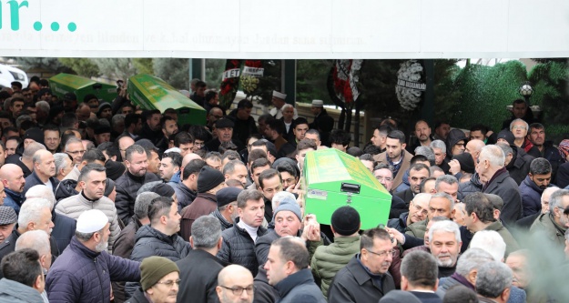 Başkan Özdemir'in kayınbabası gözyaşlarıyla uğurlandı