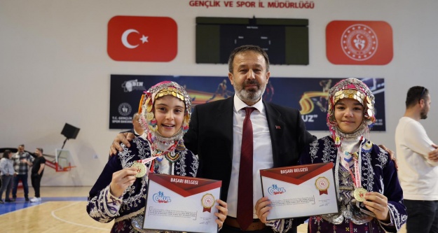 Okul Sporları Halk Oyunları Yıldızlar Karma Müsabakaları sona erdi
