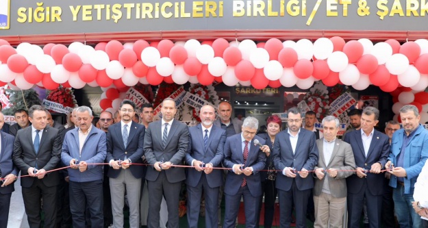NDSYB Et ve Şarküteri Mağazası törenle açıldı