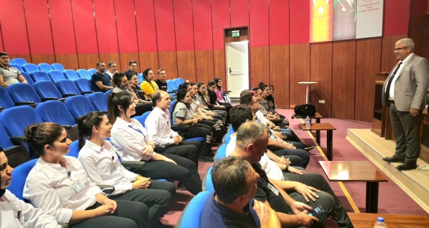 Hastane personelinin ‘Özel Güvenlik Haftası' kutlandı