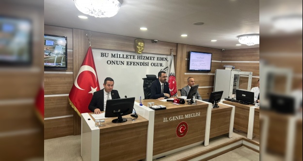 İl Genel Meclisi toplandı