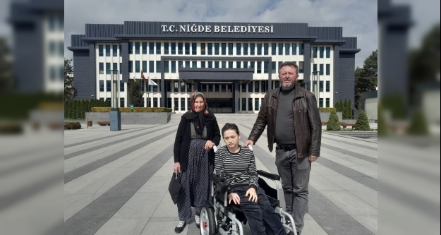 19 Yaşındaki İrem Akülü Aracına Kavuştu