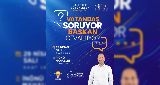 Başkan Özdemir, Vatandaşlarla Fuzuli Parkı#039;nda Buluşuyor